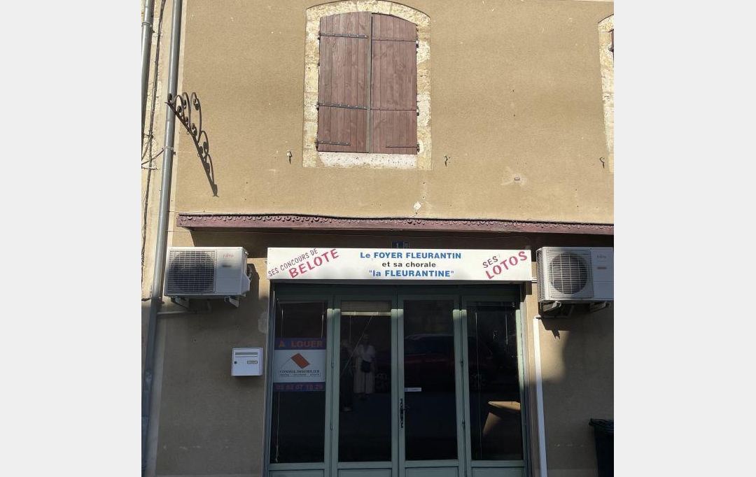 CONSEIL IMMOBILIER FLEURANCE : Local / Bureau | FLEURANCE (32500) | 112 m2 | 500 € 