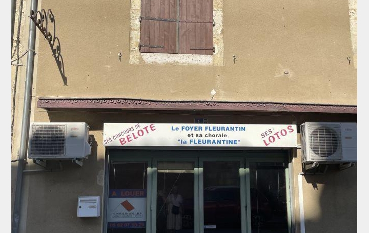  CONSEIL IMMOBILIER FLEURANCE Local / Bureau | FLEURANCE (32500) | 112 m2 | 500 € 